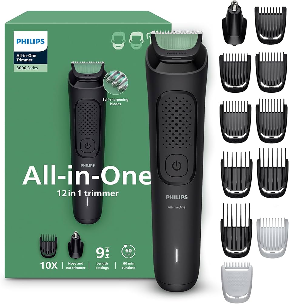 KIT CORTA PELO PHILIPS MULTIGROOM 12 PZAS