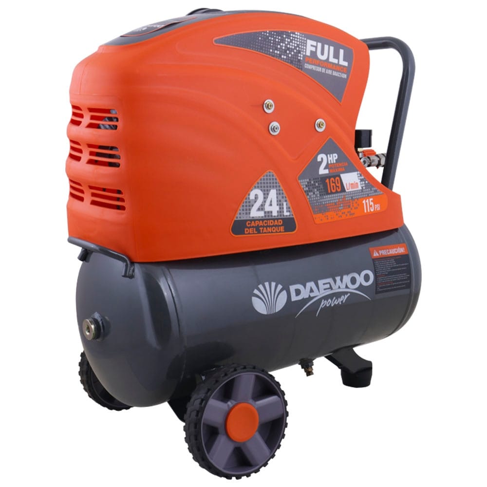Compresor de Aire Daewoo de 2HP 24LTS