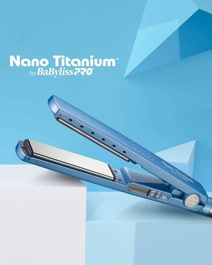 Planchita Alisadora BabyLiss 4091 Nano Titanium Bi Voltaje