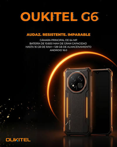 Celular Oukitel G6 256/8 GB 4G
