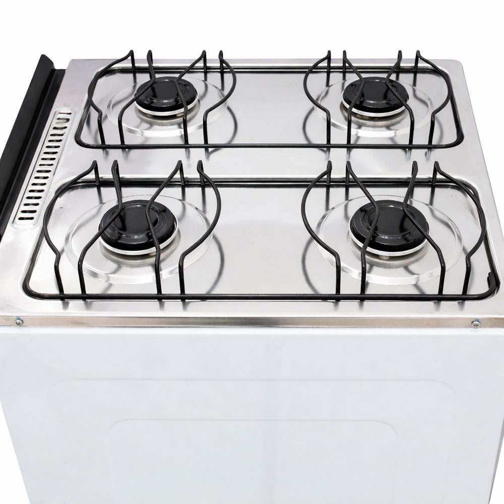 Cocina Haustec Aura 4 Hornallas 50 Litros Blanco - Imagen 3