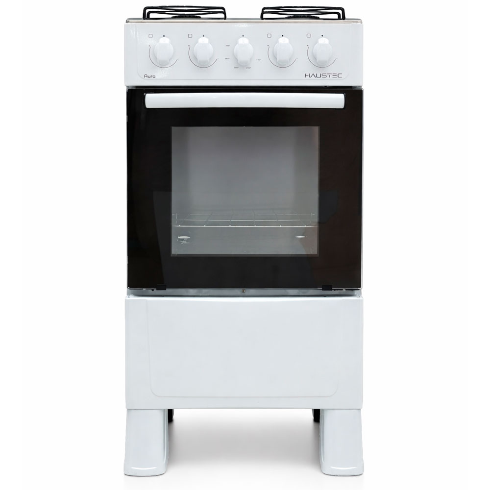 Cocina Haustec Aura 4 Hornallas 50 Litros Blanco